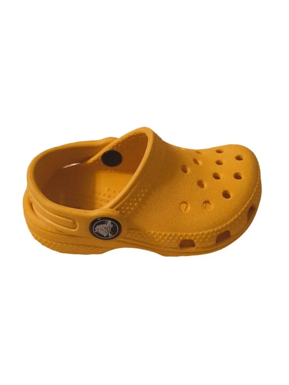 Toddler Yellow Crocs Classic Clogs- Size c6